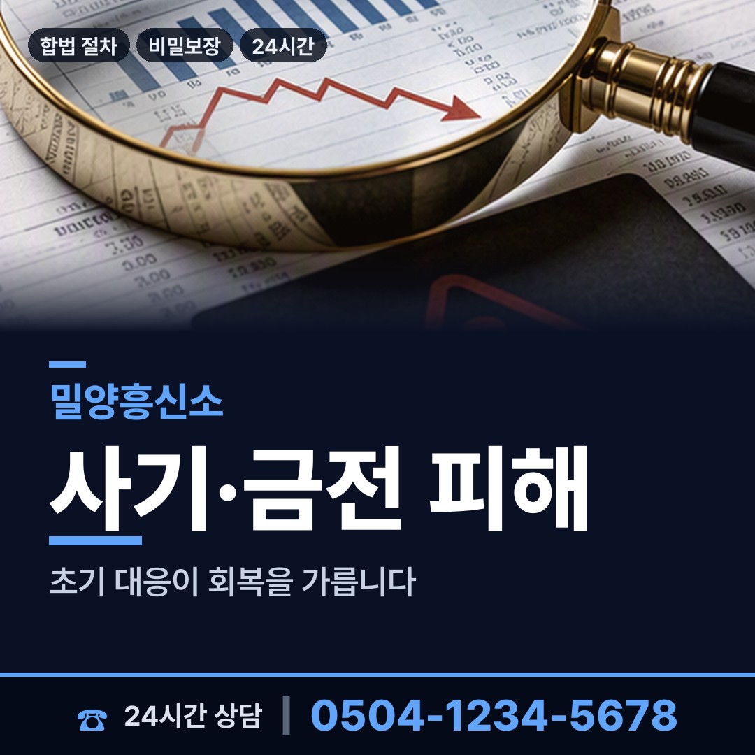밀양 삼문동 실거주지확인 상담 안내